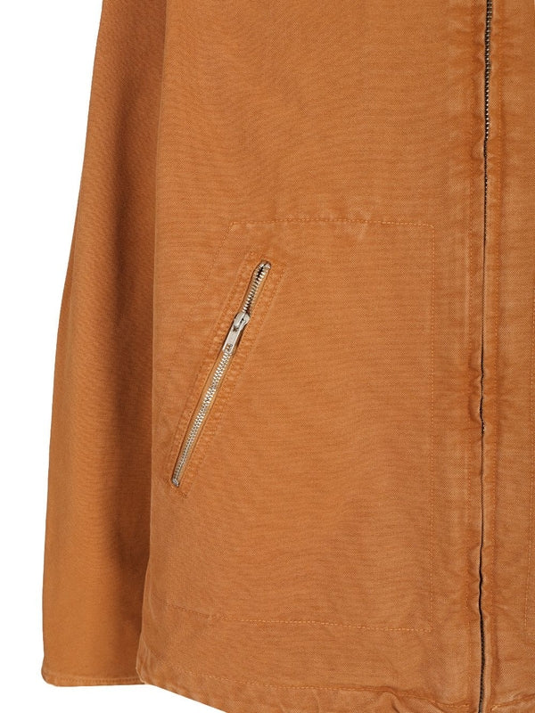 Chest Logo Cotton Canvas Jacket - Image 5