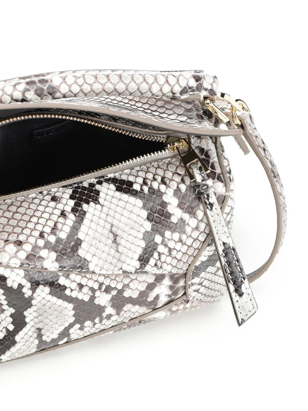 Puzzle Edge Mini Leather Shoulder Bag - Image 4