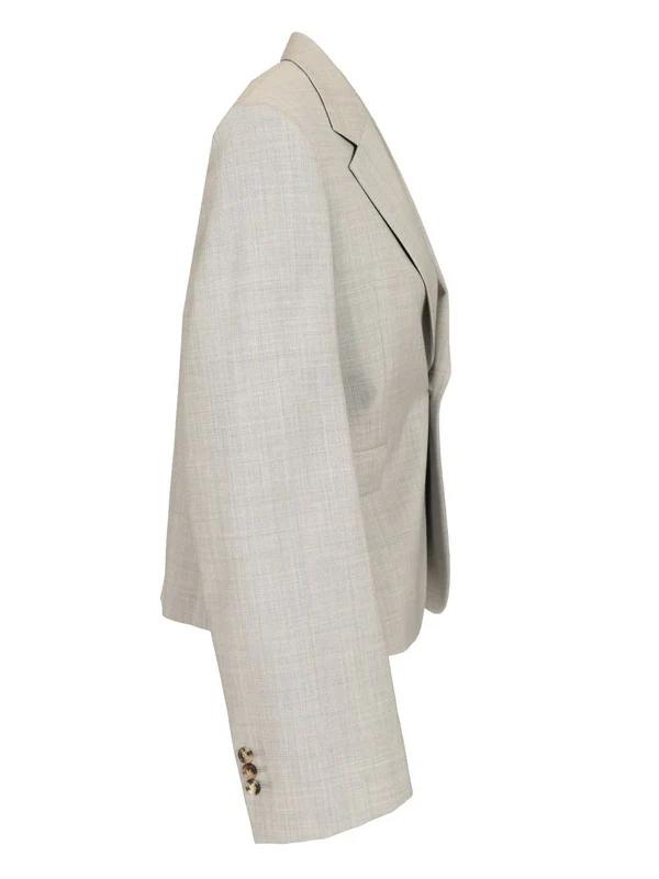 Light Single Wool Blazer - Image 3