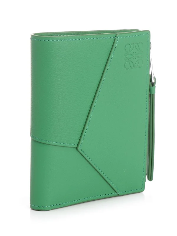 Compact Anagram Puzzle Leather Wallet - Image 2