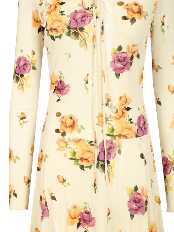 Asymmetric Jersey Midi Dress - Image 4