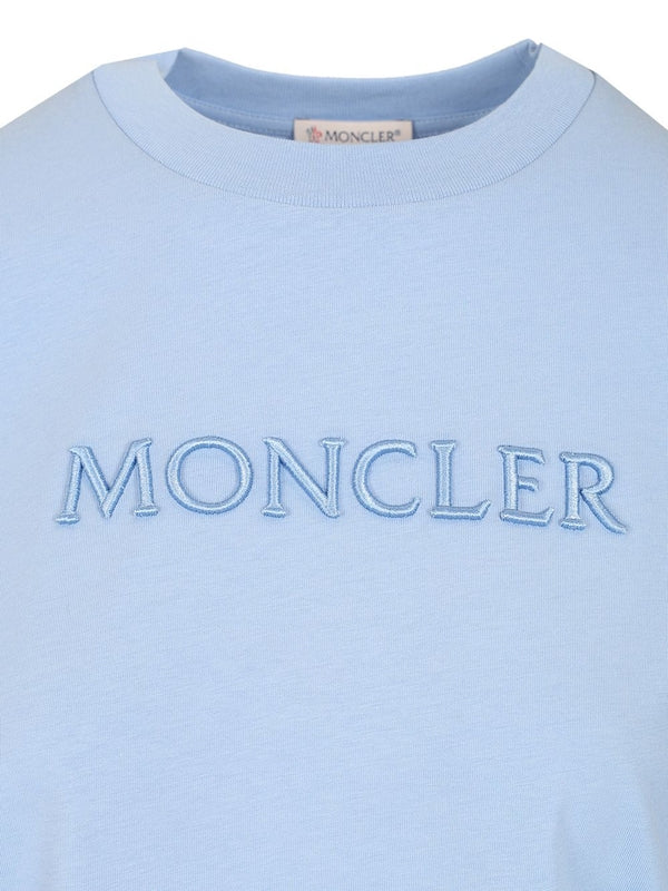 Embroidered Logo Cotton Short-sleeve T-shirt - Image 3