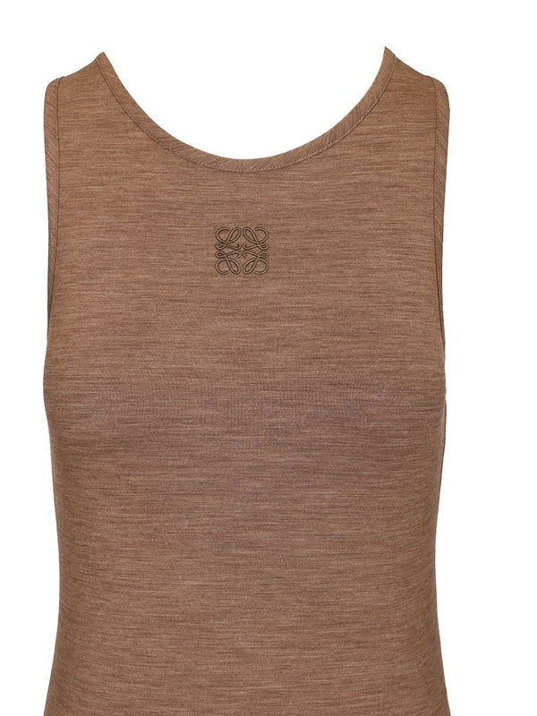 Wool Jersey Long Dress - Image 5