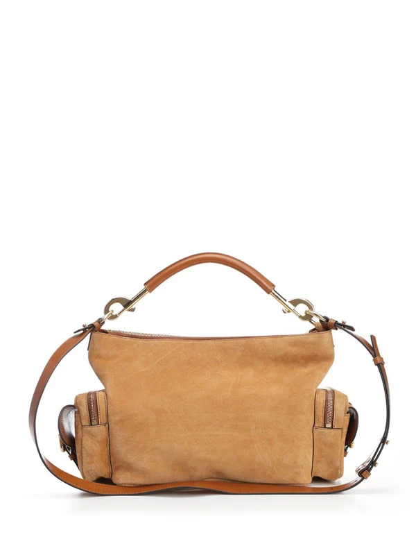 Camera Leather Shoulder Bag - Image 3