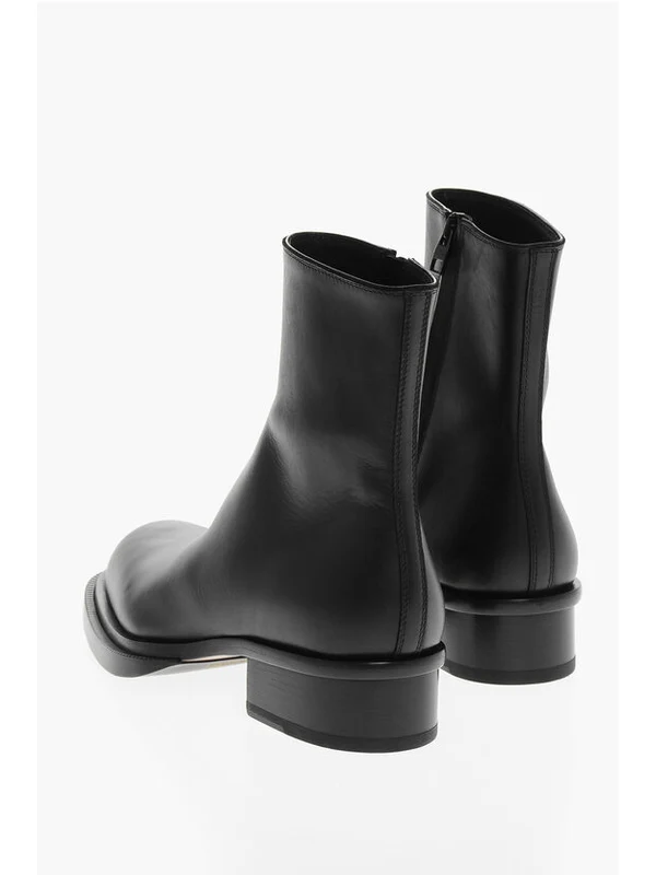 Alexander Mcqueen Black Ankle Boots - Image 2