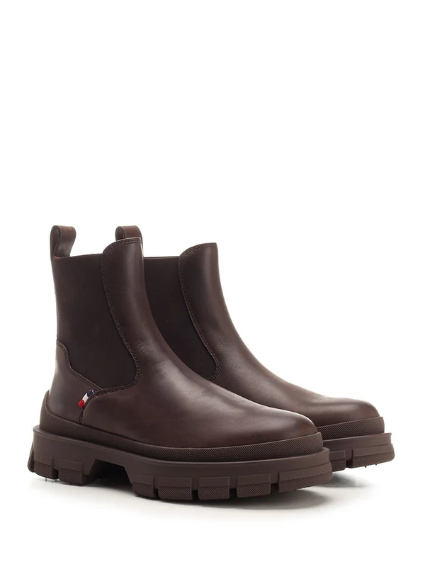 Waxed Leather Chelsea Boots - Image 2