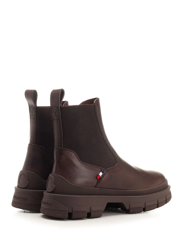 Waxed Leather Chelsea Boots - Image 3