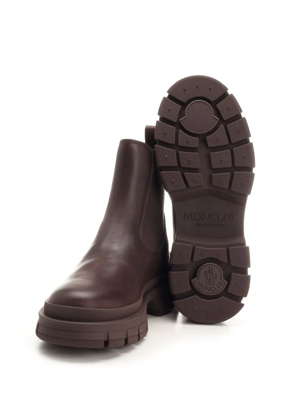 Waxed Leather Chelsea Boots - Image 5