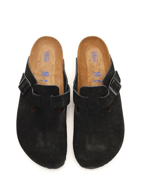 Boston Suede Slides - Image 5