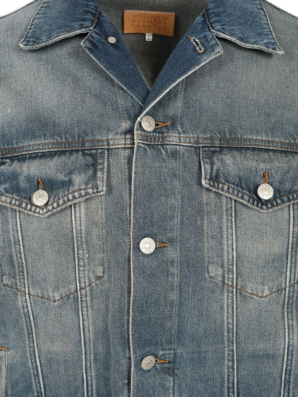 Boxy Fit Denim Jacket - Image 3