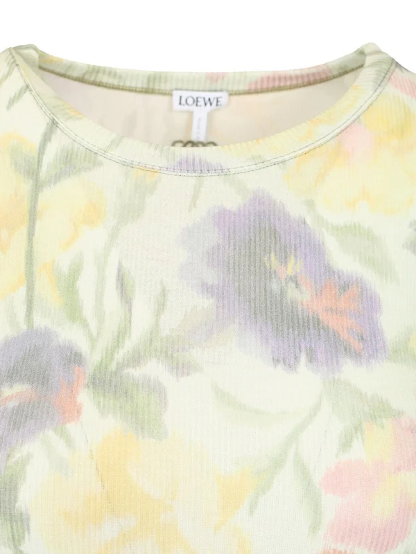 Morning Glory Flower Printed Dress - Image 5