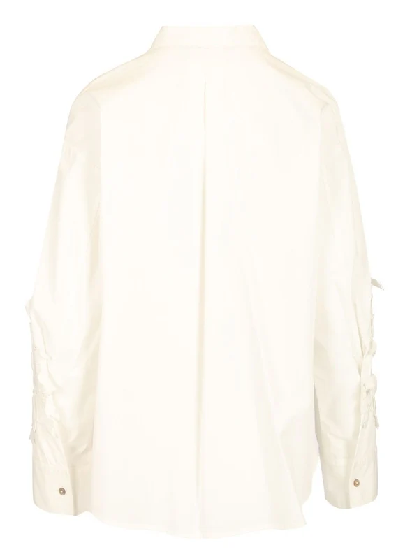 Embroidered Oversized Shirt - Image 2