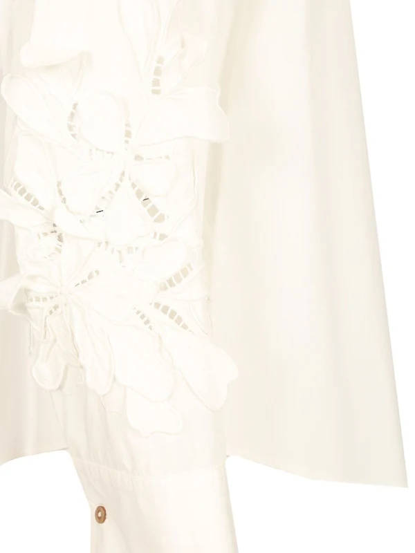 Embroidered Oversized Shirt - Image 5
