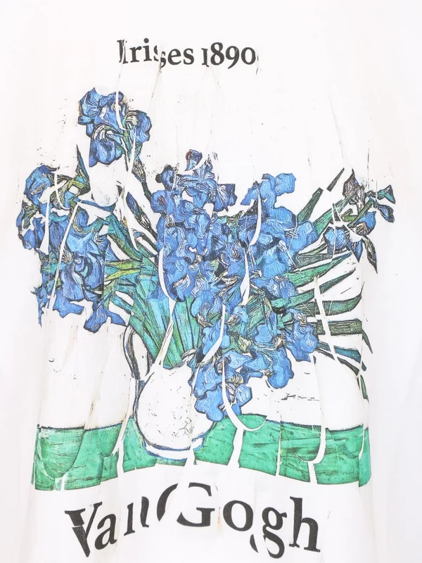 Van Gogh Printed Short Sleeve T-shirt - Image 4