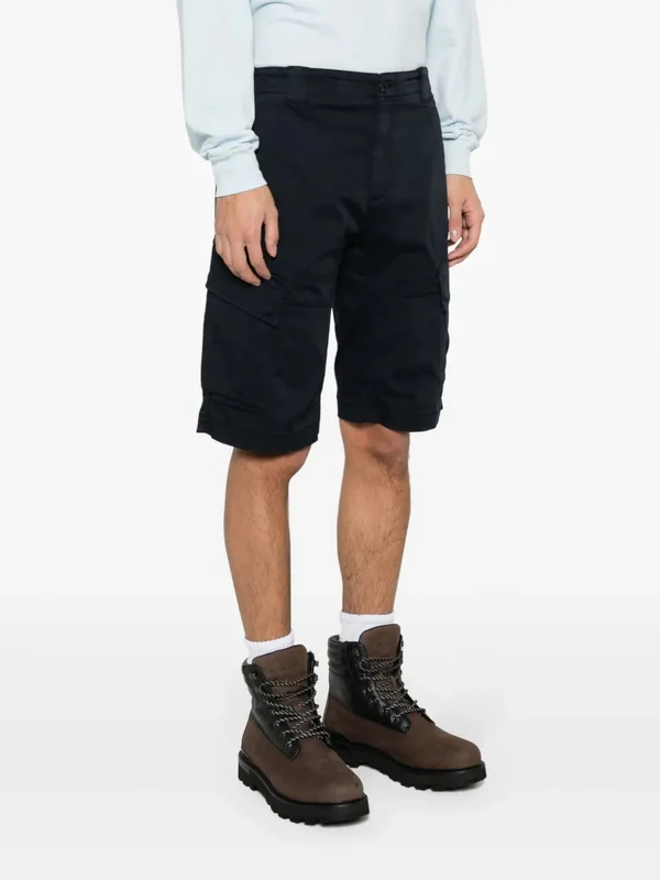 Lens Wappen Cargo Pocket Shorts - Image 3