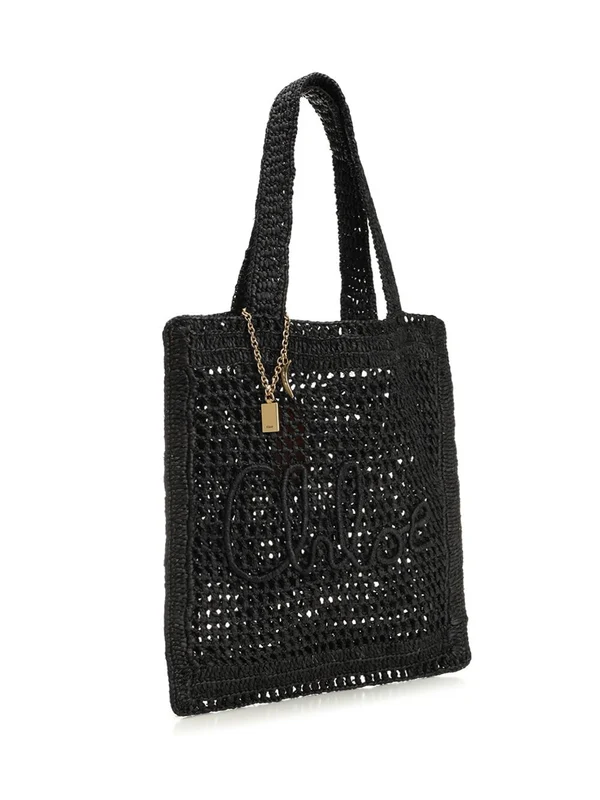 ESTATE BANANA Raffia Tote Bag - Image 2