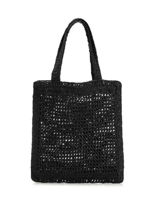ESTATE BANANA Raffia Tote Bag - Image 3
