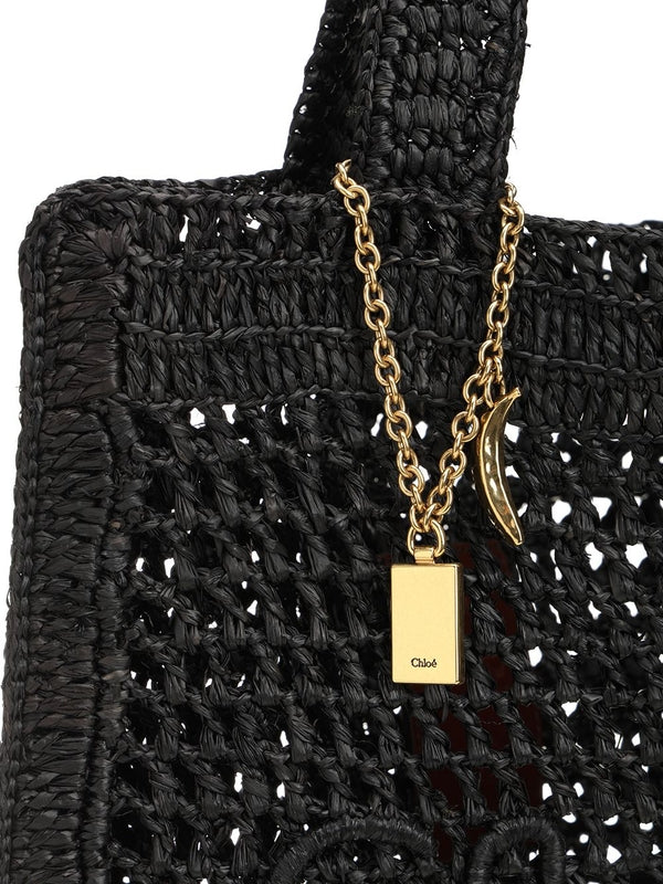 ESTATE BANANA Raffia Tote Bag - Image 4