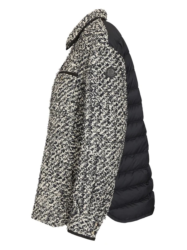 Padded Tweed Shirt Jacket - Image 3
