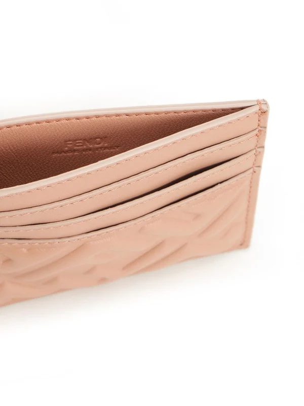 Baguette Leather Card Wallet - Image 4