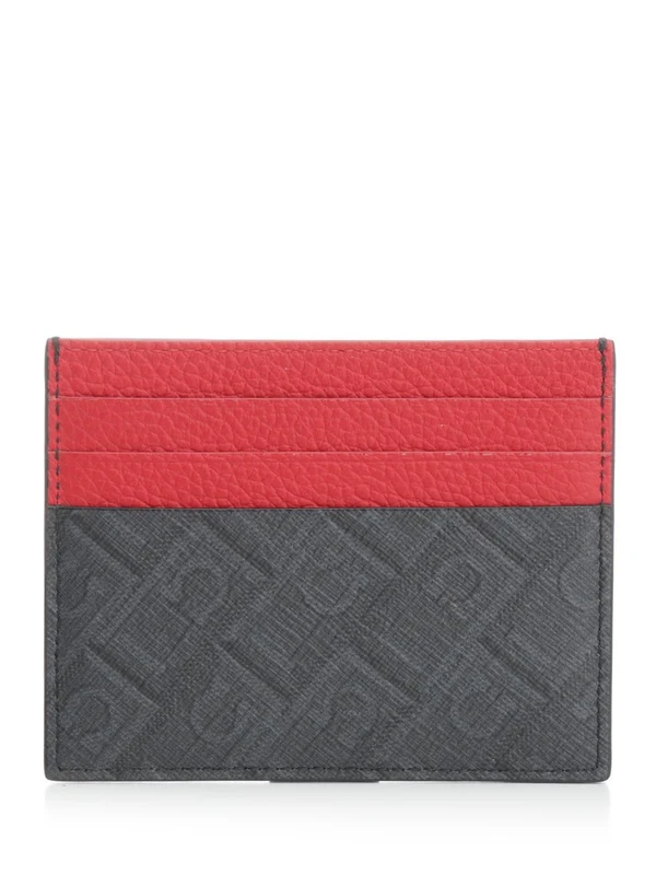 Two-tone Monogram Card Wallet - Image 3