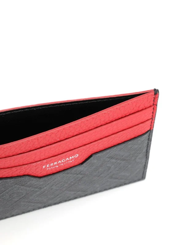Two-tone Monogram Card Wallet - Image 4