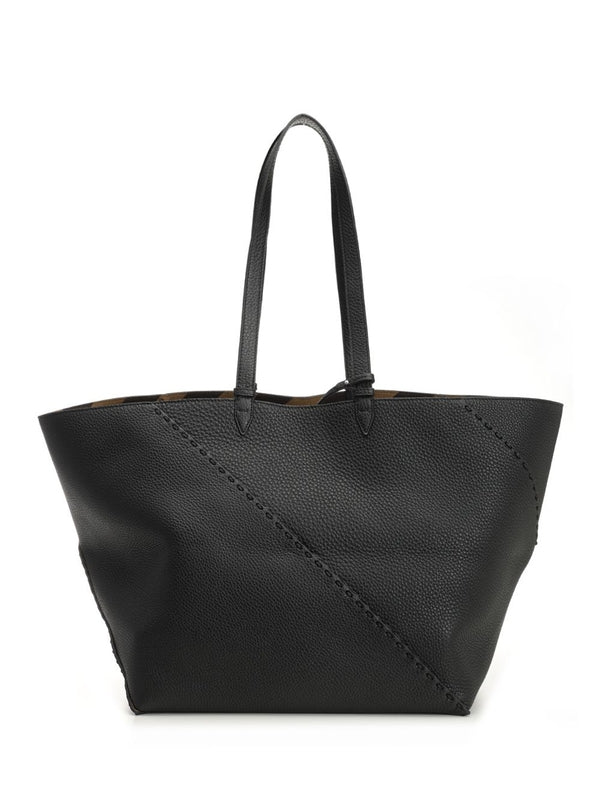 SELLERIA Large Leather Tote Bag - Image 3