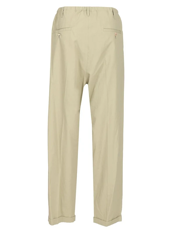 SANTA ROSALIA Drawstring Cotton Pants - Image 2