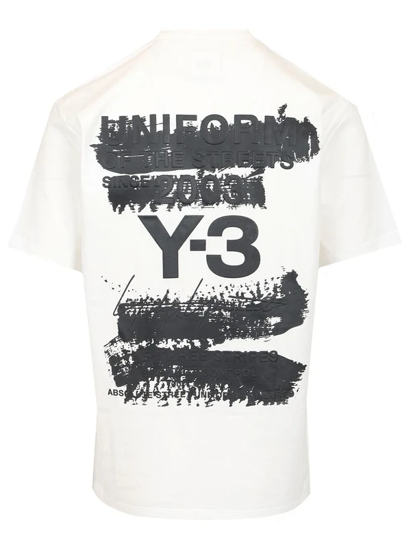 Back Logo Printed Short Sleeve T-Shirt - Image 2