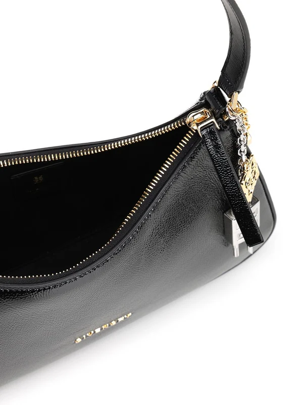 Lucky Lock Leather Shoulder Bag - Image 4