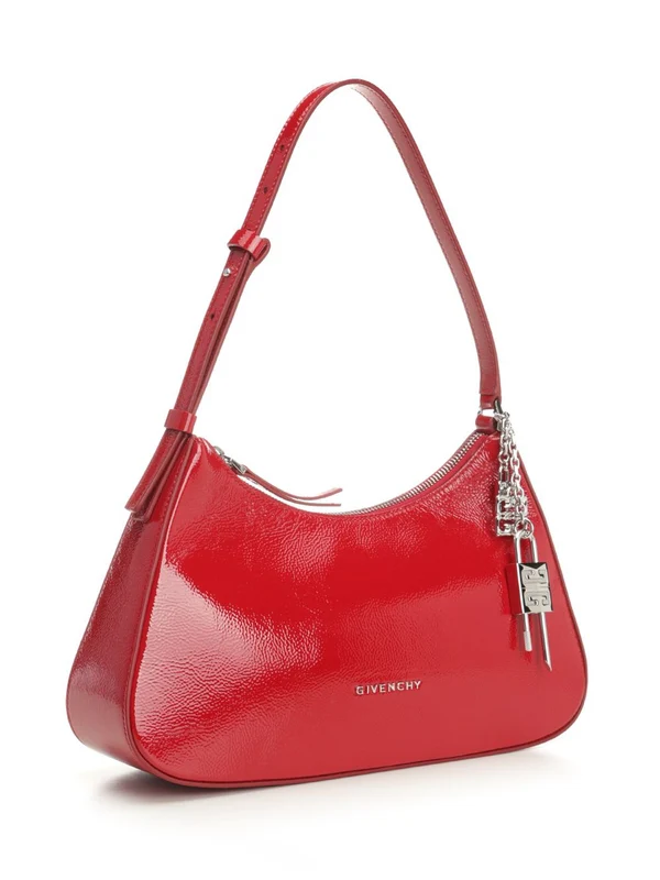 Lucky Lock Leather Shoulder Bag - Image 2