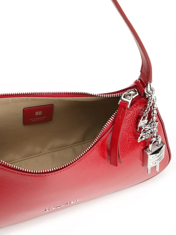 Lucky Lock Leather Shoulder Bag - Image 4