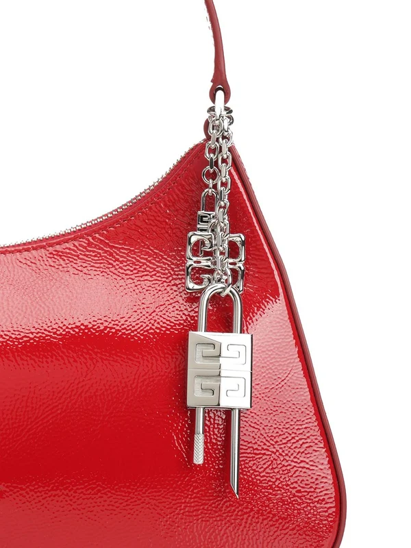 Lucky Lock Leather Shoulder Bag - Image 5