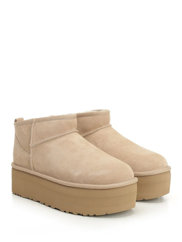 Ultra Mini Platform Ankle Boots - Image 2