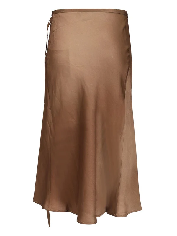Satin Midi Skirt - Image 2