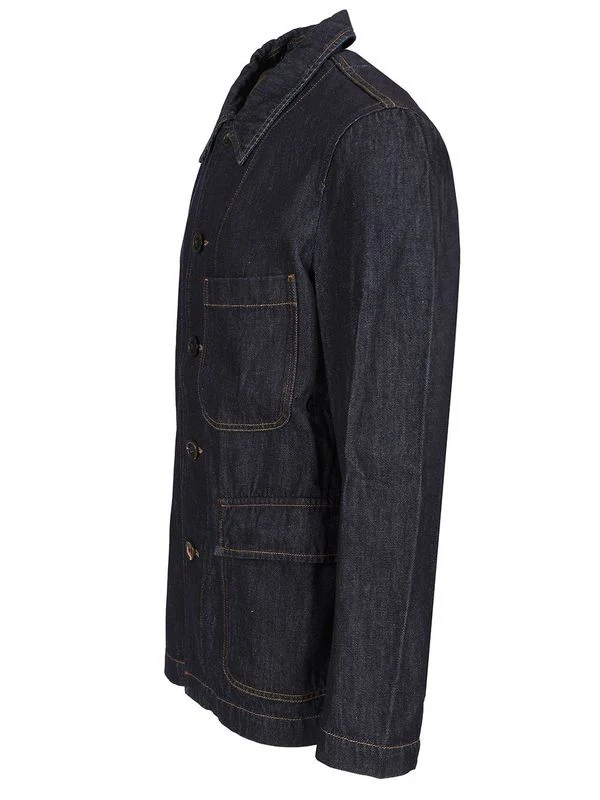 Patch Pocket Denim Jacket - Image 3