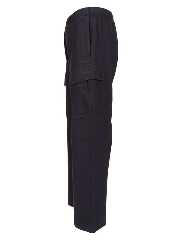 Embroidered Logo Cargo Track Pants - Image 3