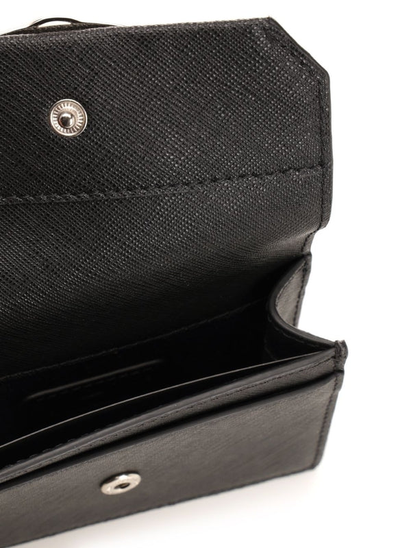 Metal Logo Leather Wallet - Image 4