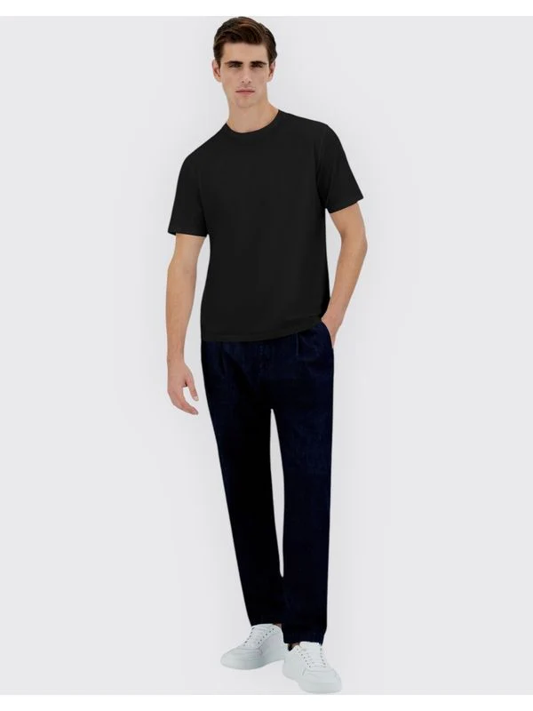 Crewneck Cotton Short-Sleeve T-Shirt - Image 3