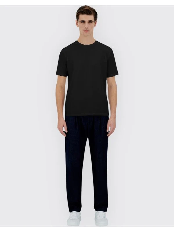 Crewneck Cotton Short-Sleeve T-Shirt - Image 4