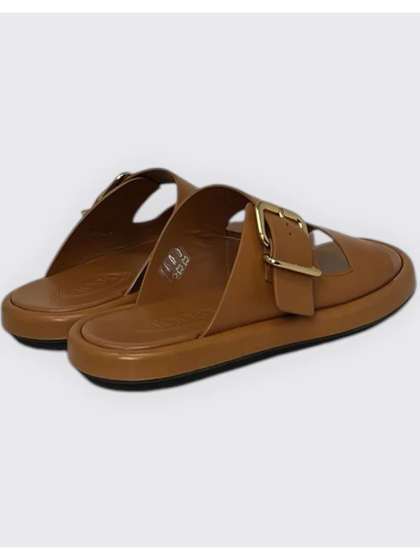 Logo Buckle Double Strap Sandals - Image 2