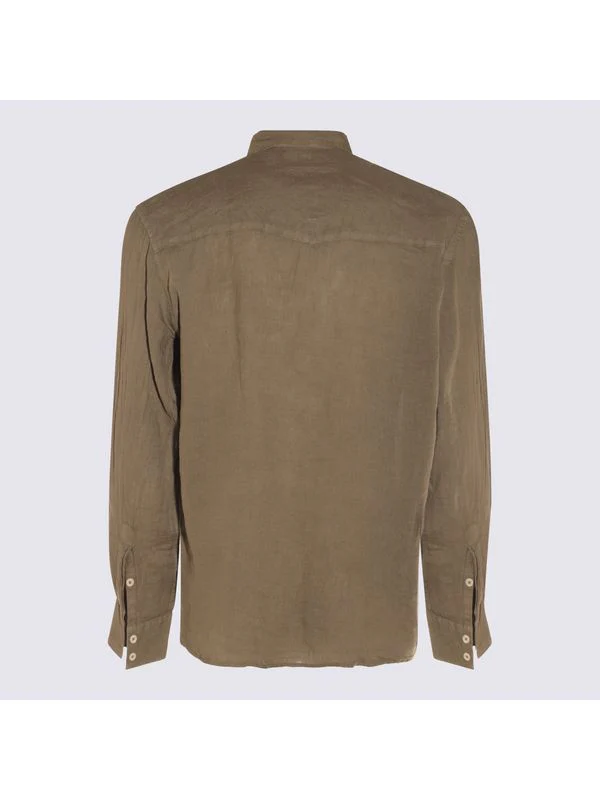 Double Pocket Linen Shirt - Image 2