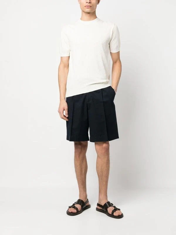 Cotton Blend Short Sleeve T-Shirt - Image 3