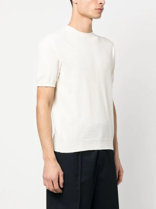 Cotton Blend Short Sleeve T-Shirt - Image 4