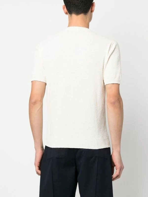 Cotton Blend Short Sleeve T-Shirt - Image 5