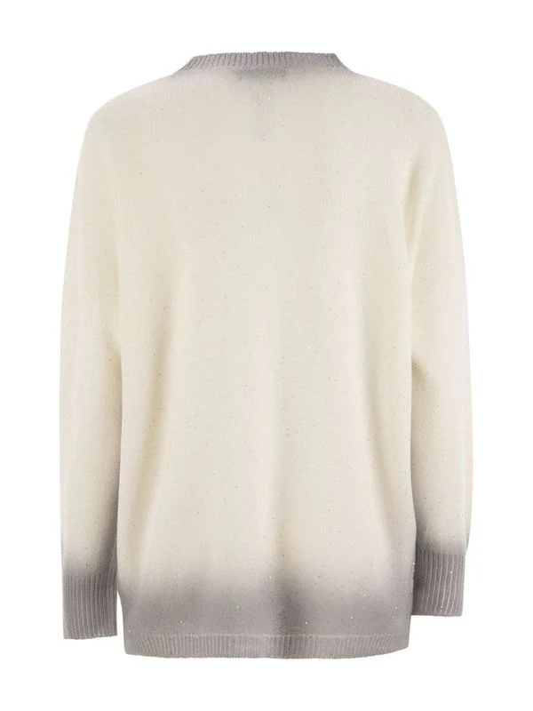 V-Neck Gradation Knit - Image 2