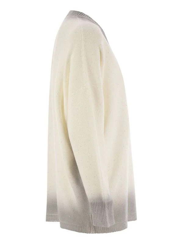 V-Neck Gradation Knit - Image 3