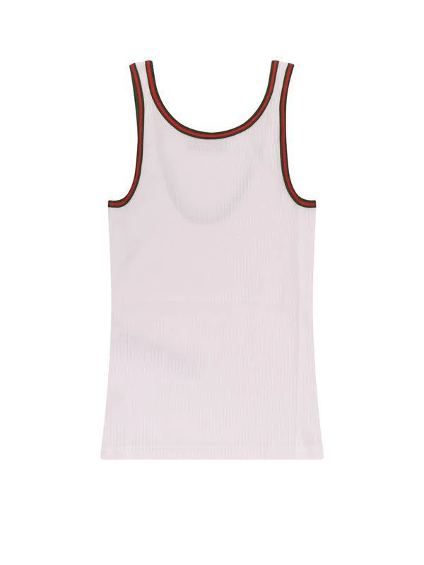 Web Detail Sleeveless Top - Image 2