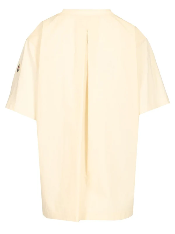 Side Button Cotton Short Sleeve T-Shirt - Image 2
