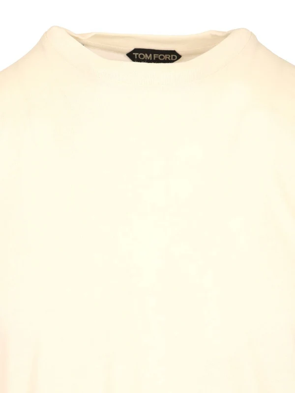 Cotton Blend Short Sleeve T-Shirt - Image 3